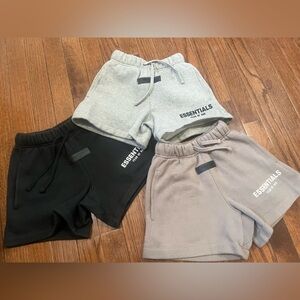 Essentials Fear of God Shorts Trio